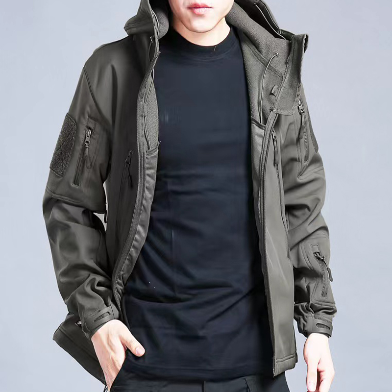 Men's Autumn Winter SoftShell  - đánh giá và giá Windproof Jacket Softshell