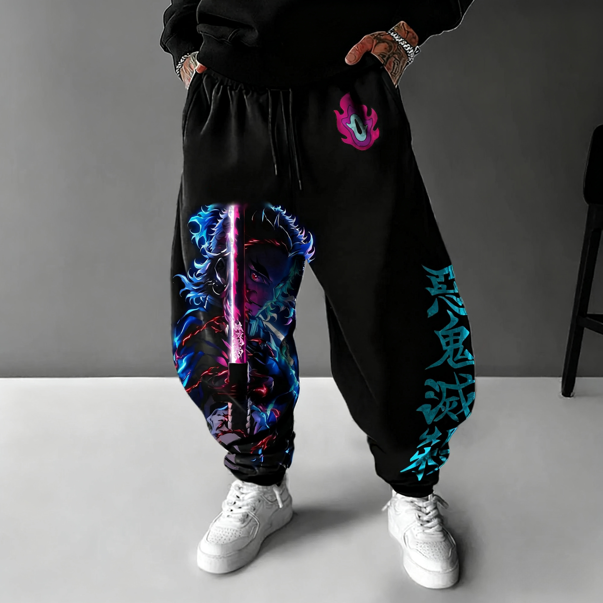 Demon Slayer Anime Printed Swe - đánh giá và giá Winter Clothing Trends 2025