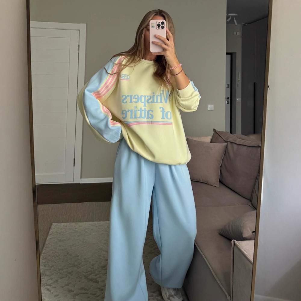 Fashion Contrasting Sweatshirt - đánh giá và giá Winter Clothing Outdoor