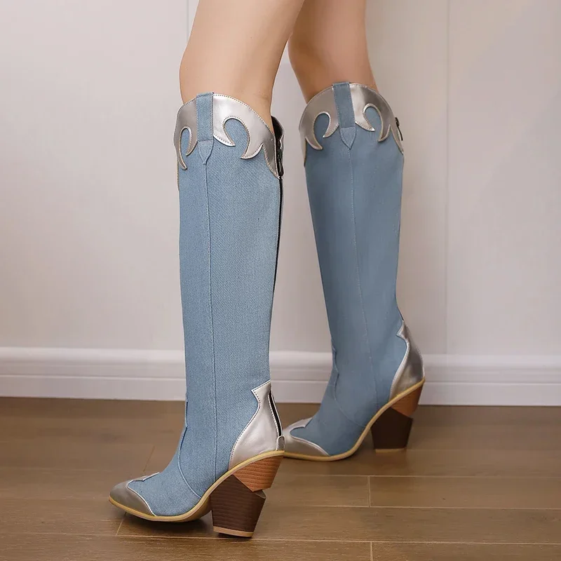 Big Size Western Women Knee Hi - đánh giá và giá Winter Clothing Women'S