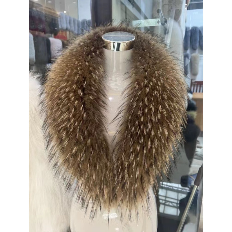 Raccoon Fur Collar Female Wint - đánh giá và giá Winter Clothing Outdoor
