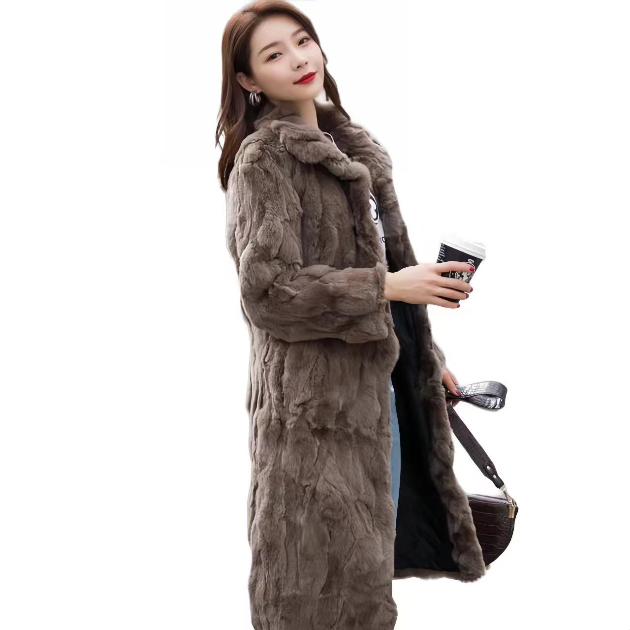 Real Rex Rabbit Fur Coat for W - đánh giá và giá Quality Winter Clothing Jacket