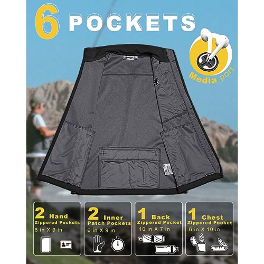 33000Feet Men's Windproof Ligh - đánh giá và giá Windproof Jacket Softshell