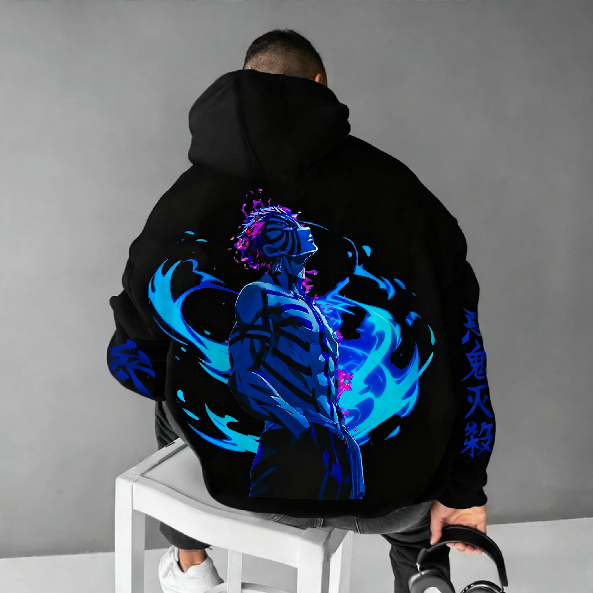 Demon Slayer Anime Akaza Print - đánh giá và giá Winter Clothing Trends 2025 Women'S