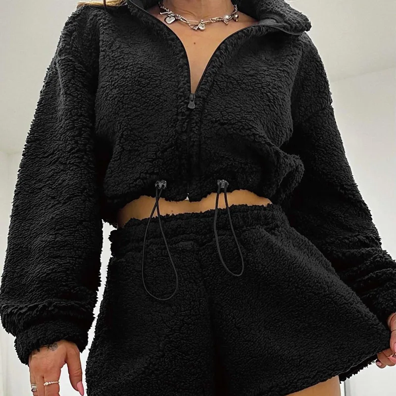 Women Solid Fleece Coat Crop T - đánh giá và giá Wool Blend Coat