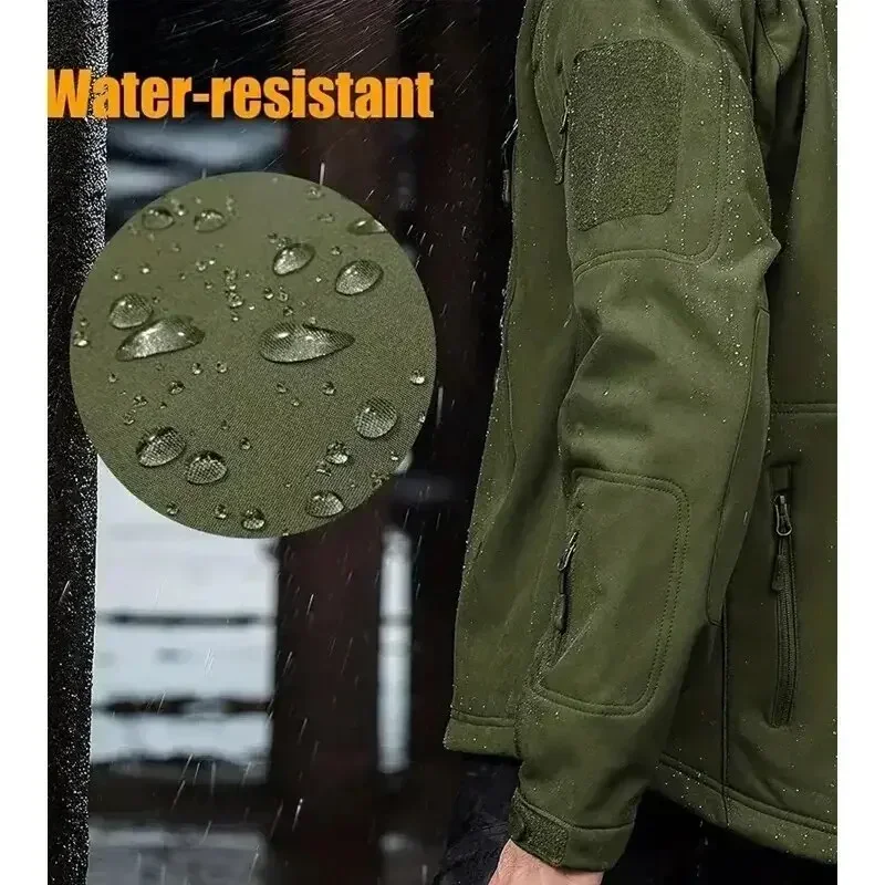 5XL 6XL CP Camouflage Soft She - đánh giá và giá Windproof Jacket Softshell